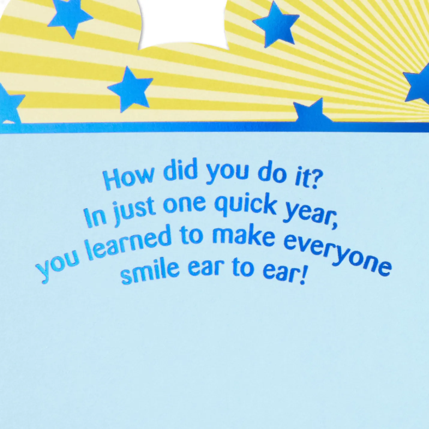 Disney Mickey Mouse Be Happy and Celebrate First Birthday Card