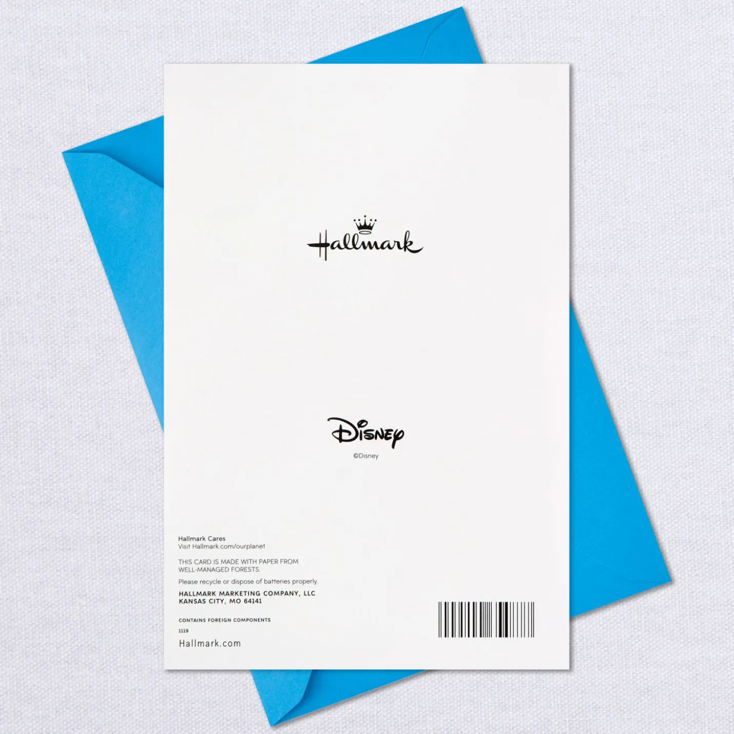 Disney Mickey Mouse Musical 2nd Birthday Card With Light