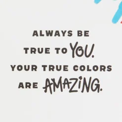 Disney Mickey Mouse Your True Colors Are Amazing Birthday Card for Nephew With Stickers