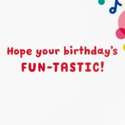 Disney Minnie Mouse Fun-tastic Musical 4th Birthday Card