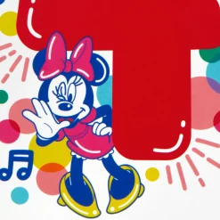Disney Minnie Mouse Fun-tastic Musical 4th Birthday Card