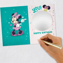 Disney Minnie Mouse Super Cute First Birthday Card