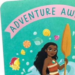 Disney Moana Adventure Awaits Birthday Card for Kids