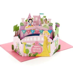 Disney Princesses Magical Birthday 3D Pop-Up Birthday Card