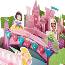 Disney Princesses Magical Birthday 3D Pop-Up Birthday Card
