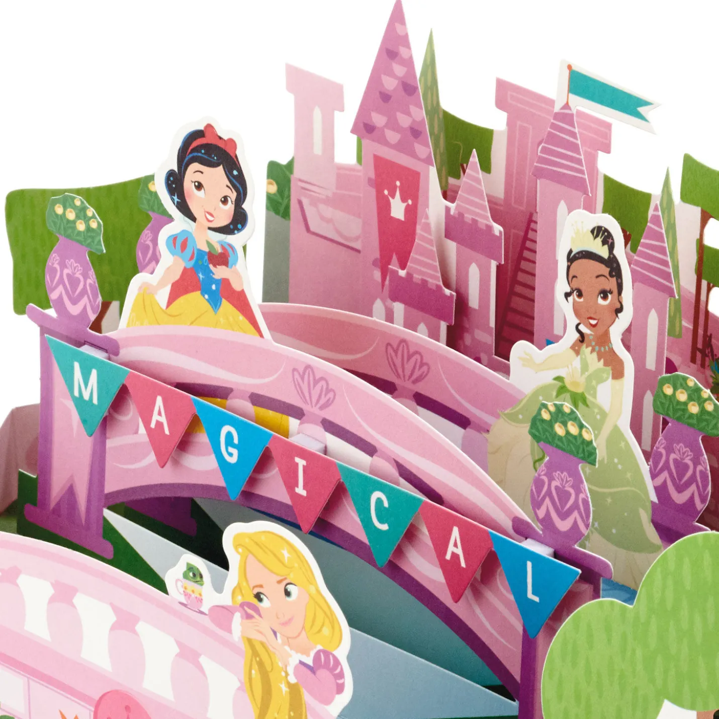 Disney Princesses Magical Birthday 3D Pop-Up Birthday Card