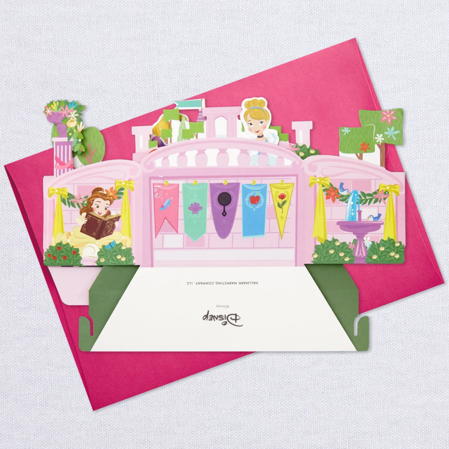 Disney Princesses Magical Birthday 3D Pop-Up Birthday Card