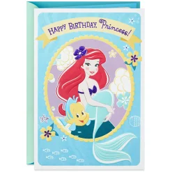 Disney The Little Mermaid Dreams Begin Today Birthday Card for Her
