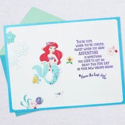 Disney The Little Mermaid Dreams Begin Today Birthday Card for Her