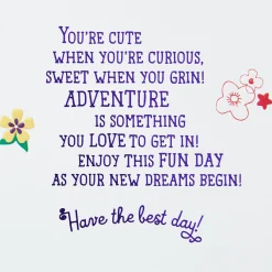 Disney The Little Mermaid Dreams Begin Today Birthday Card for Her