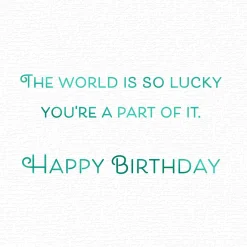 Disney The Little Mermaid Dreams and Heart Birthday Card