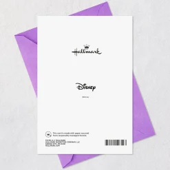 Disney The Little Mermaid Dreams and Heart Birthday Card