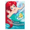 Disney The Little Mermaid One Amazing Princess Birthday Card With Crown for Granddaughter
