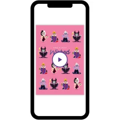 Disney Villains Up To No Good Custom Birthday Card