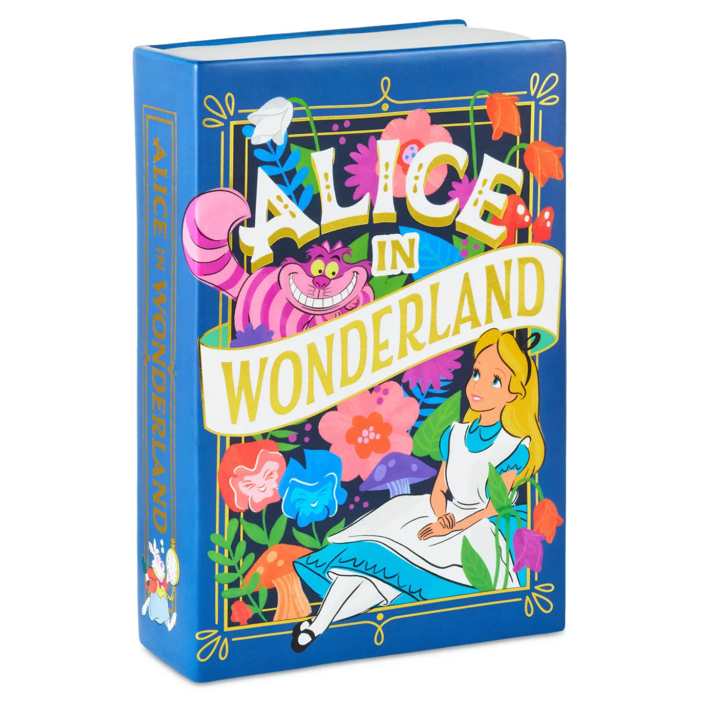 Disney Alice in Wonderland Book-Shaped Figurine With Light