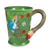 Disney Alice in Wonderland Painting Roses Sculpted Mug, 17.5 oz.