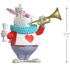 Disney Alice in Wonderland 75th Anniversary The White Rabbit Ornament