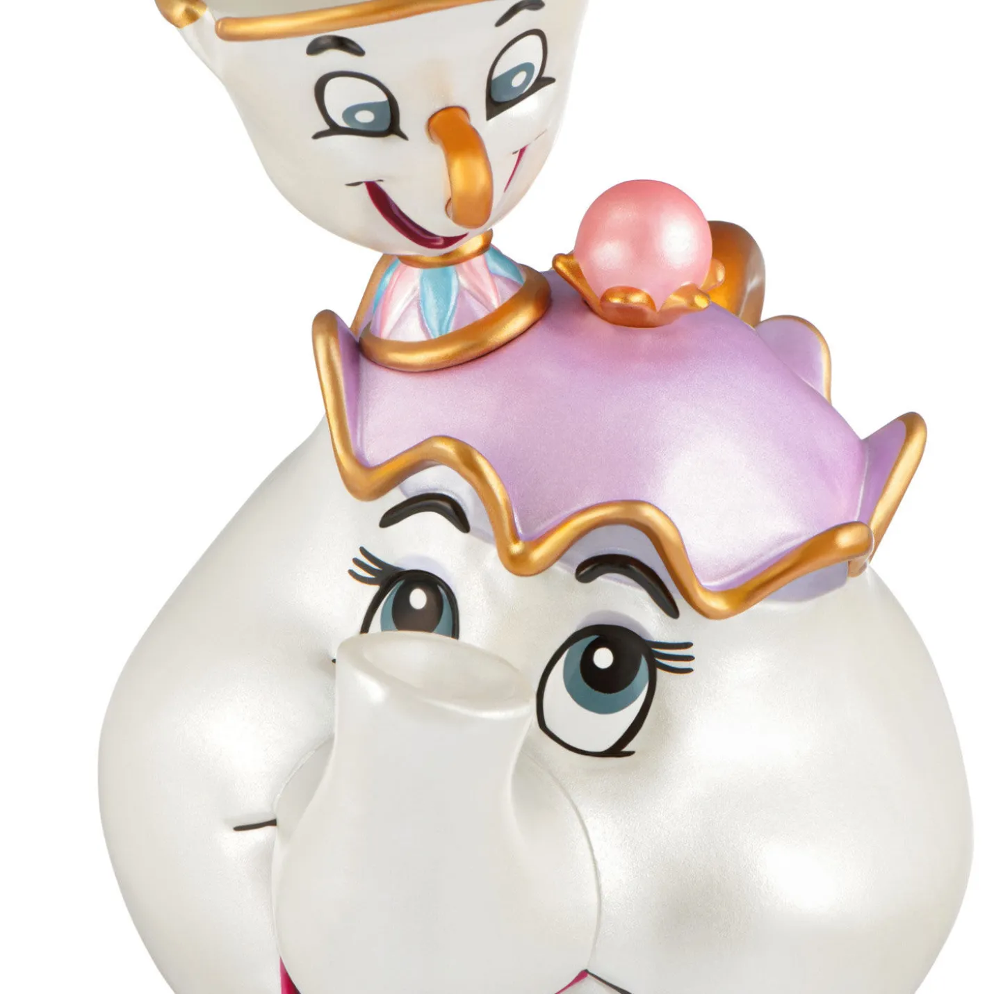 Disney Beauty and the Beast 35th Anniversary Mrs. Potts and Chip Ornament