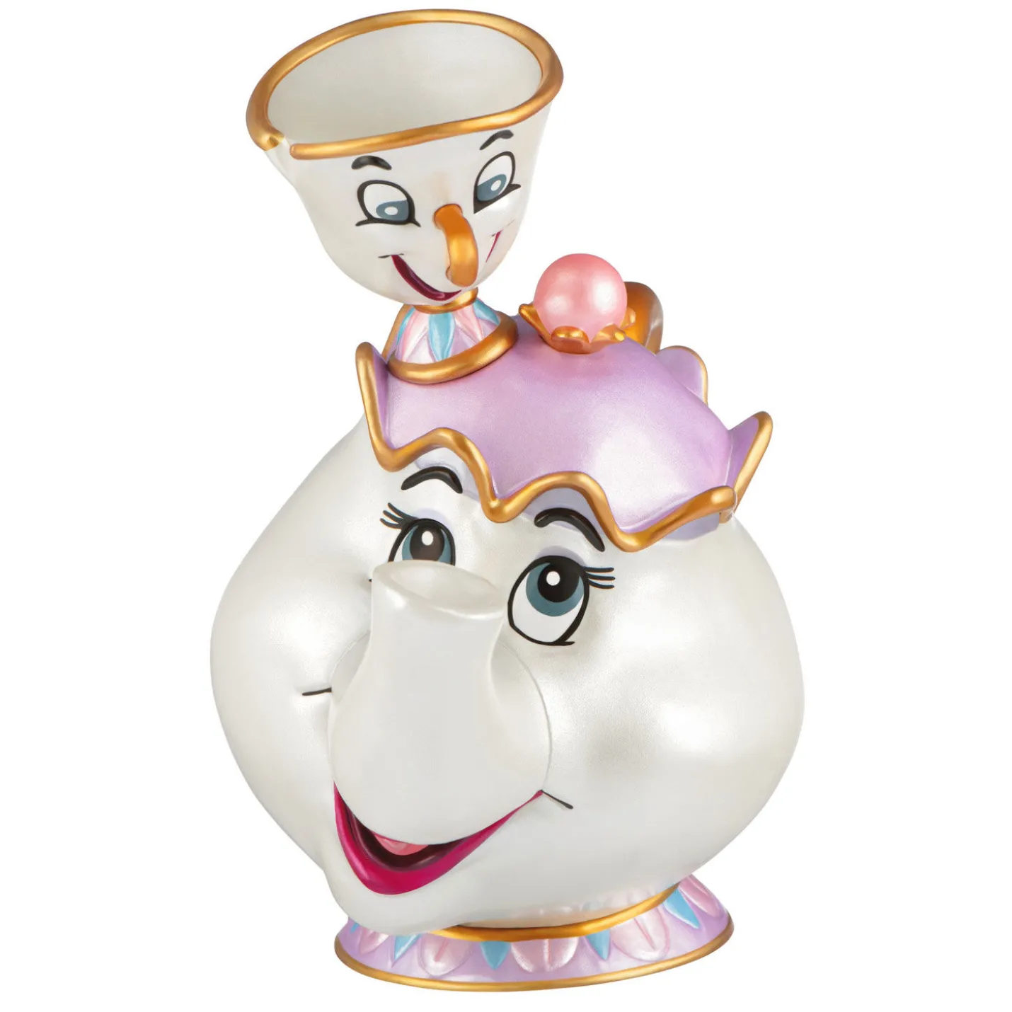 Disney Beauty and the Beast 35th Anniversary Mrs. Potts and Chip Ornament