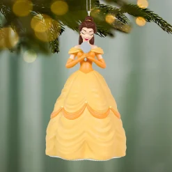 Disney Beauty and the Beast 35th Anniversary Belle With the Enchanted Mirror Ornament