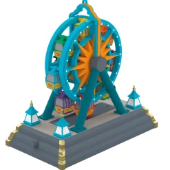 Disney California Adventure Park 25th Anniversary Pixar Pal-A-Round Ornament With Light