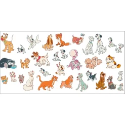 Disney Cats and Dogs Collectible Drinking Glass, 13.5 oz.