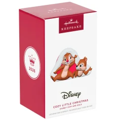 Disney Chip 'N Dale Cozy Little Christmas Ornament