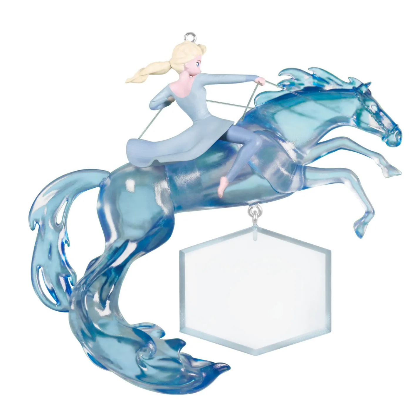 Disney Frozen 2 Elsa and Nokk Personalized Ornament, Custom Text