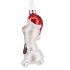 Disney Frozen Holiday Olaf Blown Glass Hallmark Ornament