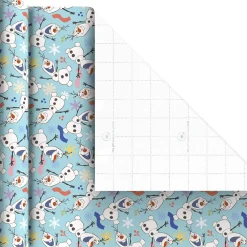 Disney Frozen 3-Pack Wrapping Paper Mini Roll Bundle, 45 sq. ft. total