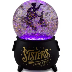 Disney Hocus Pocus Sanderson Sisters Snow Globe With Light