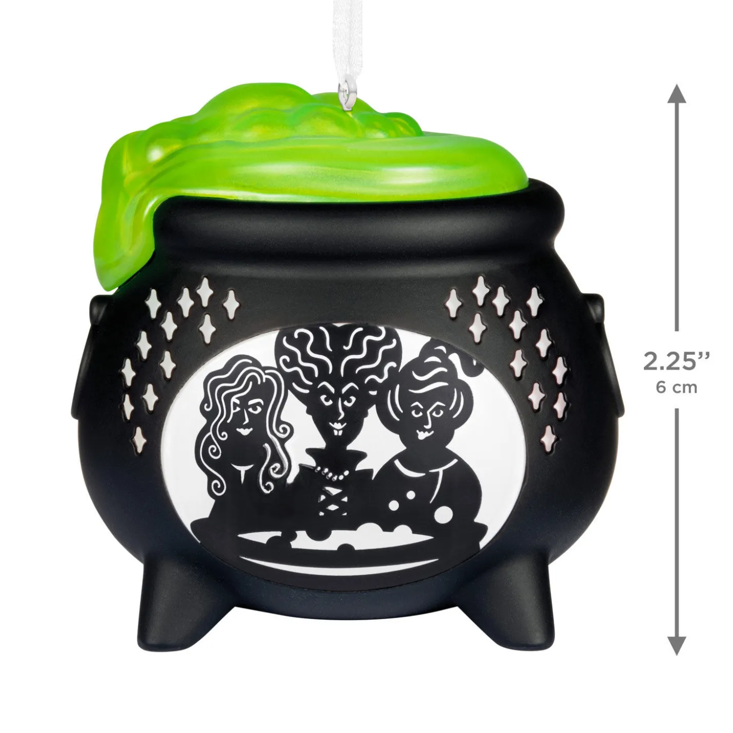 Disney Hocus Pocus Sanderson Sisters Cauldron Ornament With Light