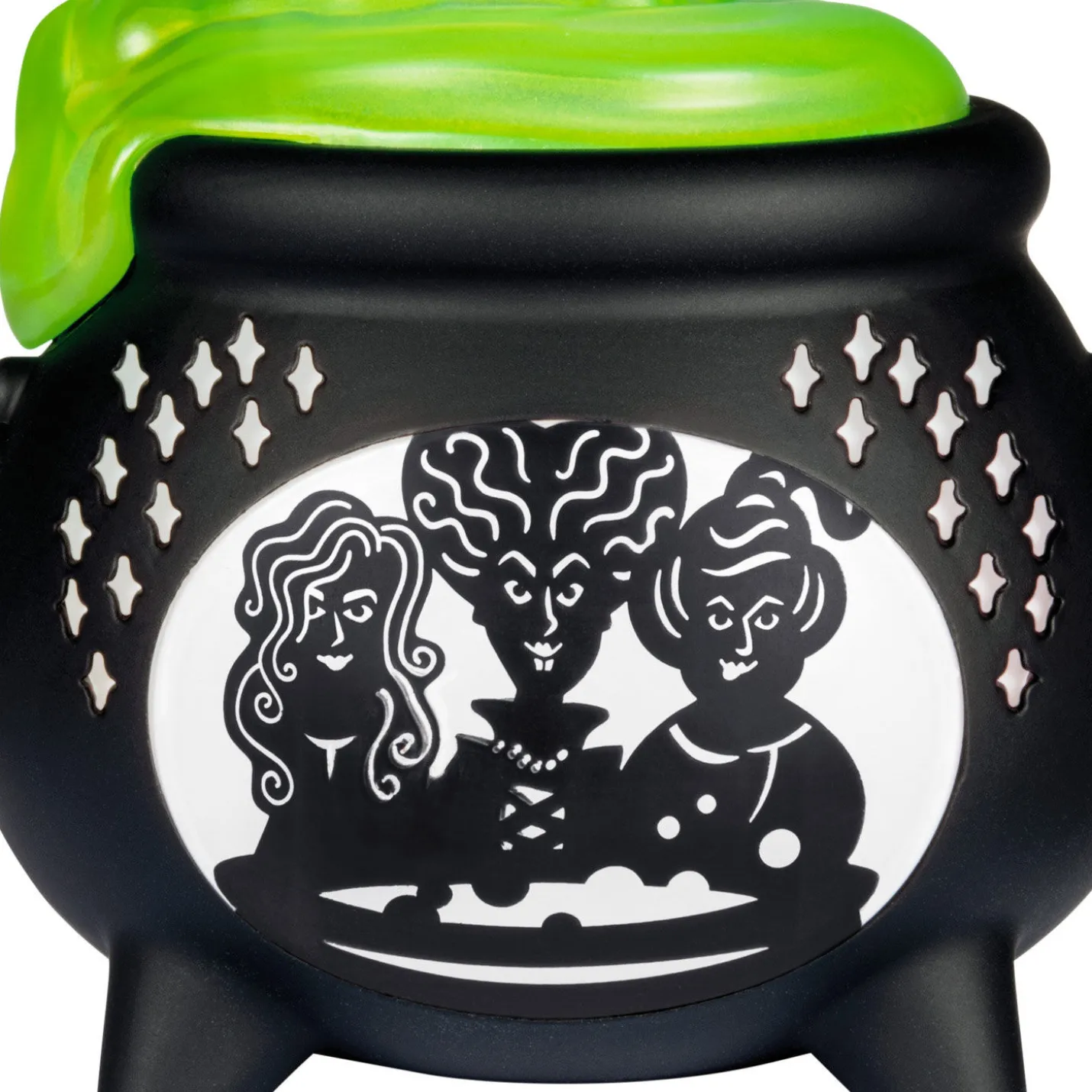 Disney Hocus Pocus Sanderson Sisters Cauldron Ornament With Light