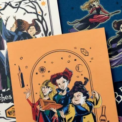 Disney Hocus Pocus Sanderson Sisters Assortment Boxed Halloween Cards, Pack of 16