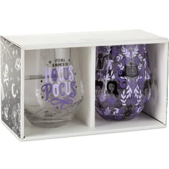 Disney Hocus Pocus Stemless Glasses, Set of 2