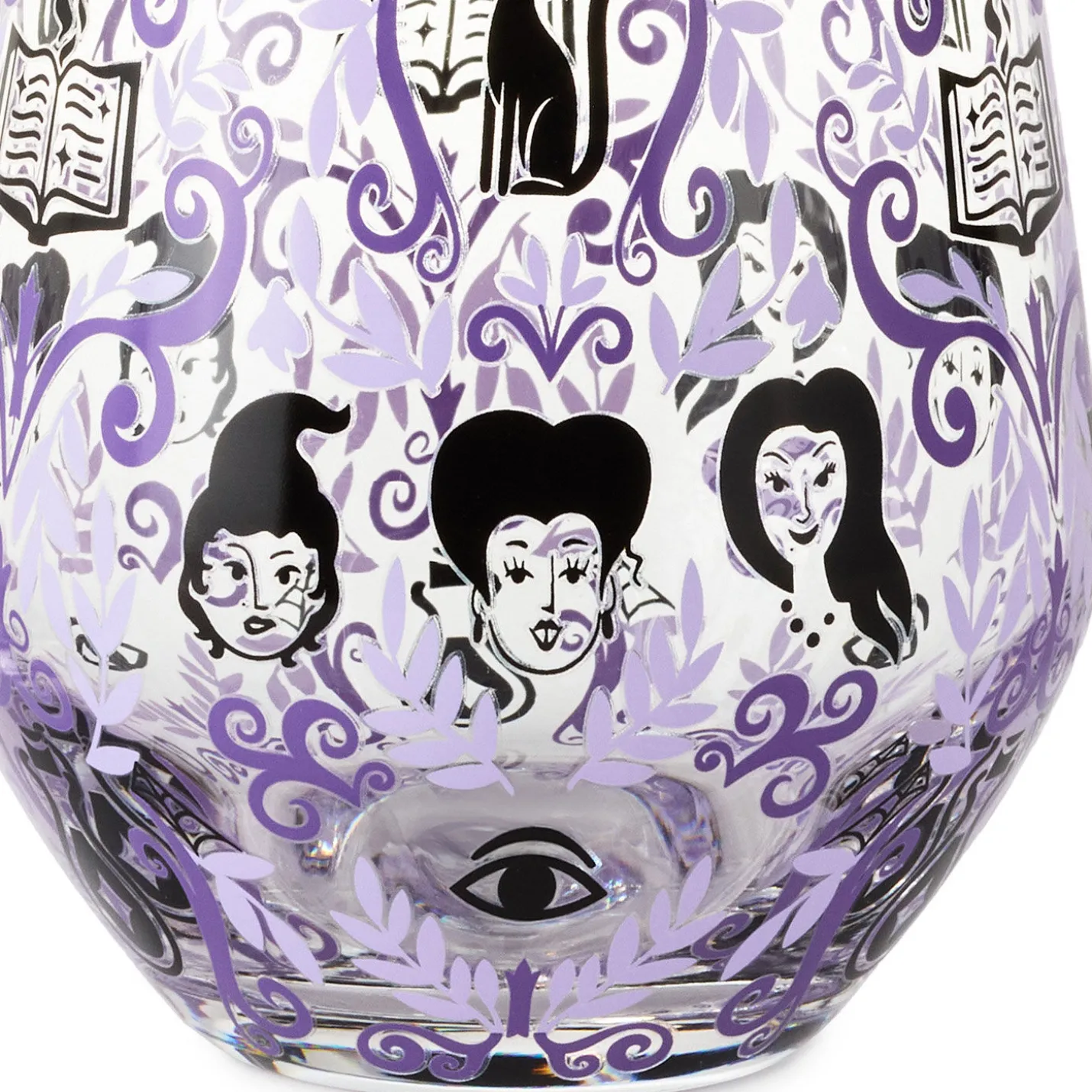 Disney Hocus Pocus Stemless Glasses, Set of 2