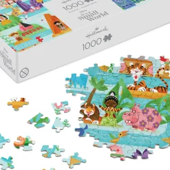 Disney It's a Small World Map 1000-Piece Jigsaw Puzzle