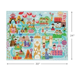 Disney It's a Small World Map 1000-Piece Jigsaw Puzzle