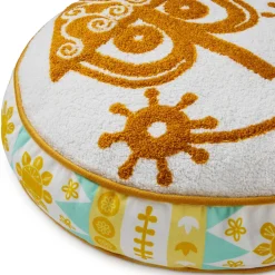 Disney It's a Small World Round Clock Face Pillow, 15"