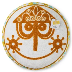 Disney It's a Small World Round Clock Face Pillow, 15"