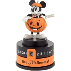 Disney Jack-o'-Lantern Mickey Mouse Halloween Countdown Calendar Statue, 7"
