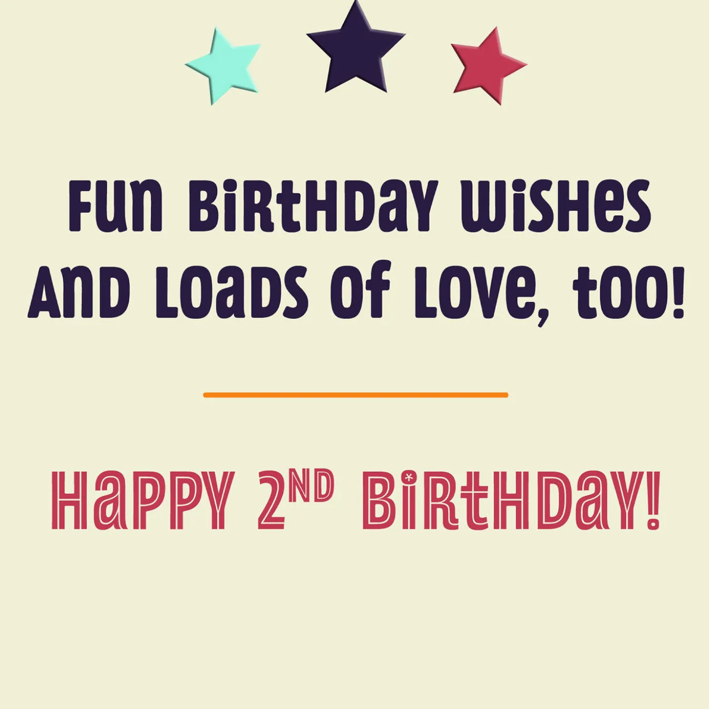 Disney Junior T.O.T.S. Loads of Love 2nd Birthday Card