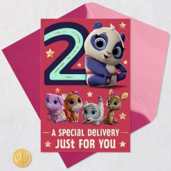 Disney Junior T.O.T.S. Loads of Love 2nd Birthday Card