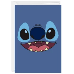 Disney Lilo & Stitch Cute Face Custom Card