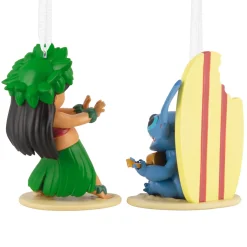 Disney Lilo & Stitch Hallmark Ornaments, Set of 2