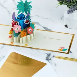 Disney Lilo & Stitch Happy Day 3D Pop-Up Card