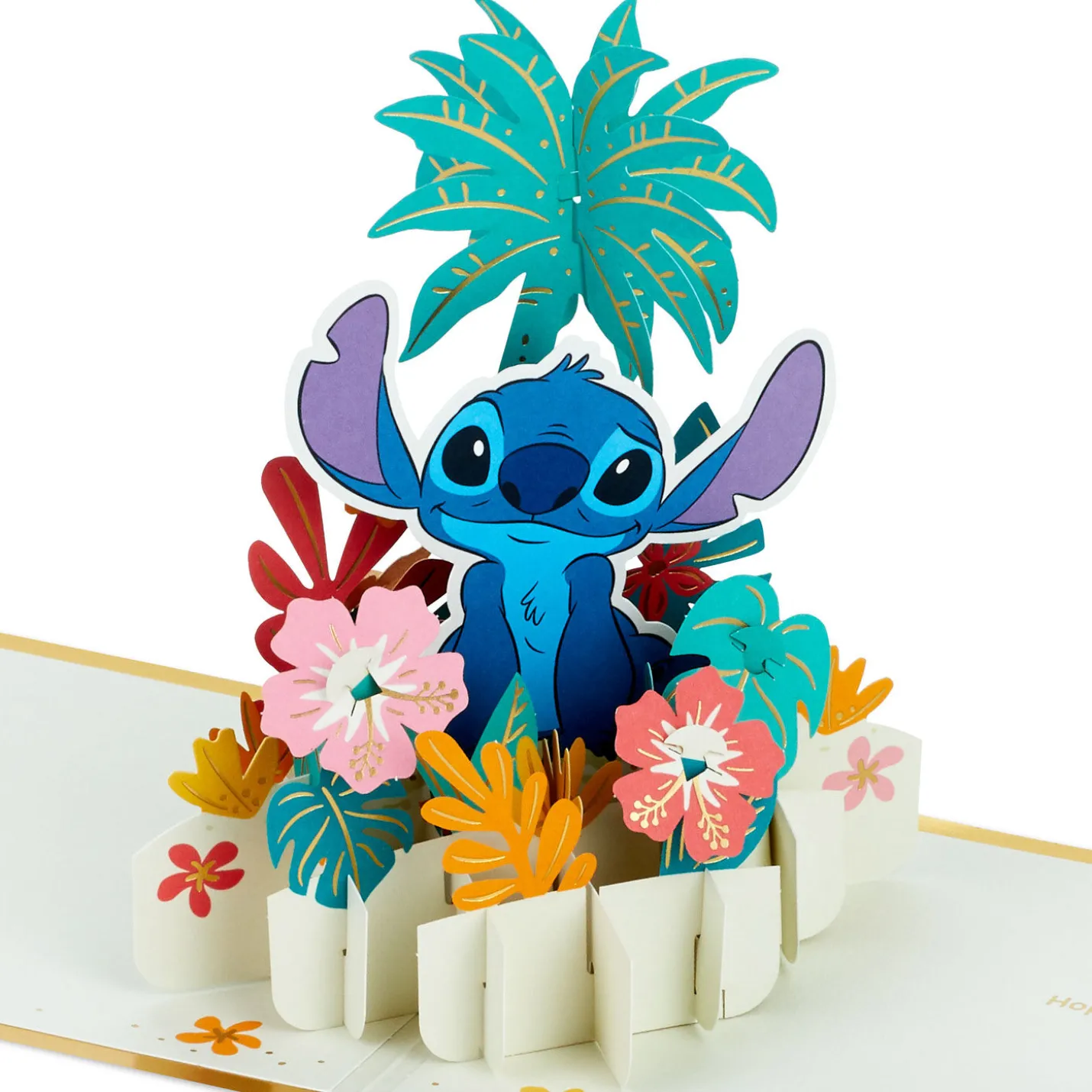 Disney Lilo & Stitch Happy Day 3D Pop-Up Card