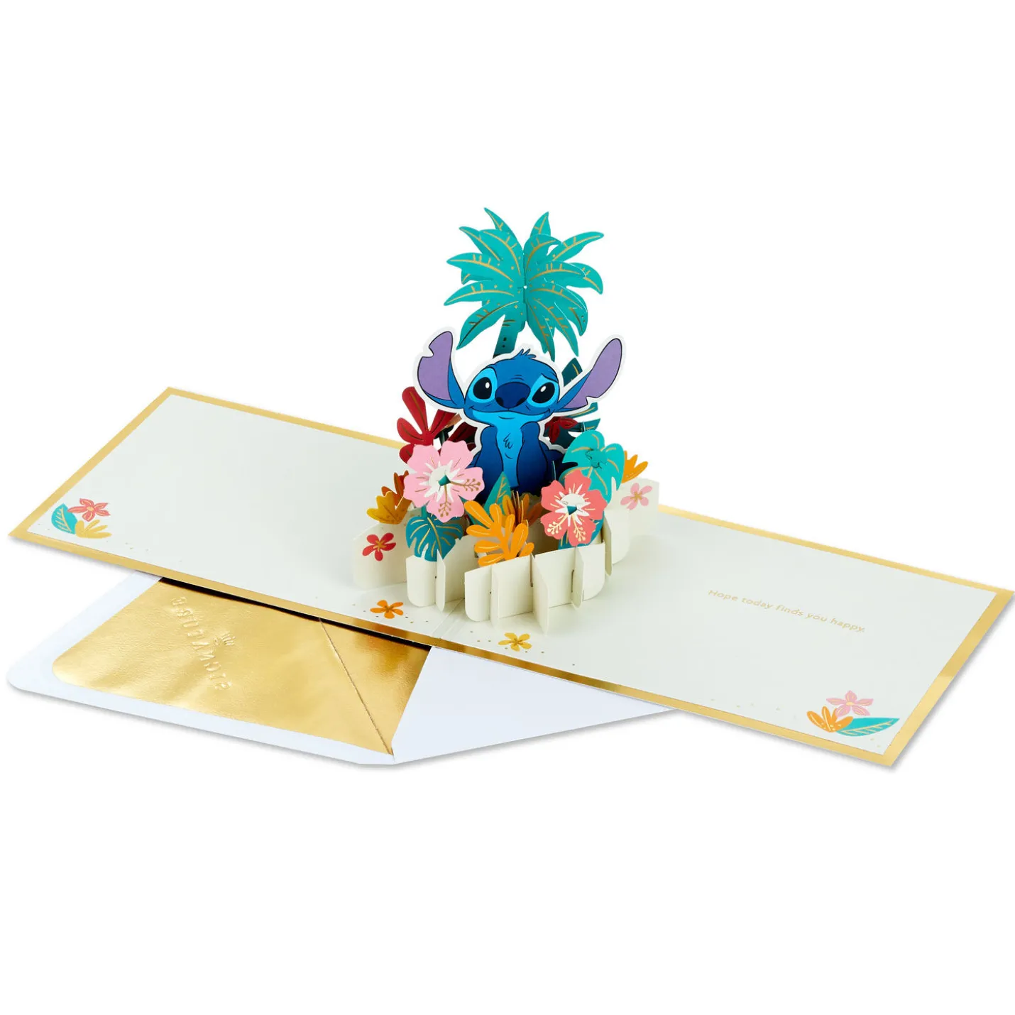 Disney Lilo & Stitch Happy Day 3D Pop-Up Card
