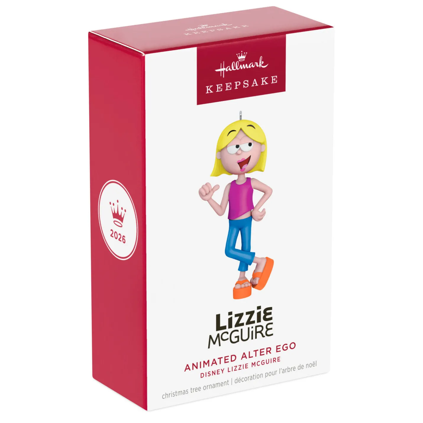 Disney Lizzie McGuire Animated Alter Ego Ornament