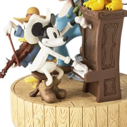 Disney Mickey Mouse and Friends Country Jamboree Musical Figurine, 7.5"